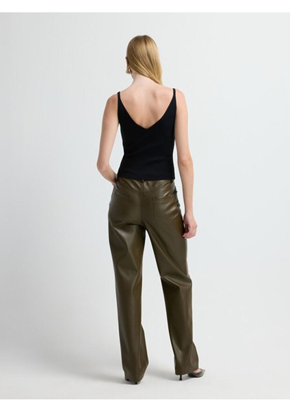 V Yaka Triko Bluz Siyah 11545821000 indirimleri