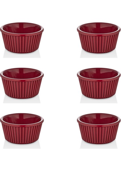 6 Adet Kırılmaz Sosluk – Kahvaltılık, Reçellik, Meze ve Tatlı Servisi Için Isıya Dayanıklı Mini Servis Kasesi - Ev ve Restoran Kullanımına Özel