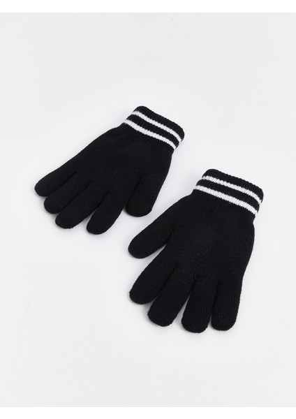 Yeni Sezon Çizgi Nakışlı Kız Çocuk Eldiven