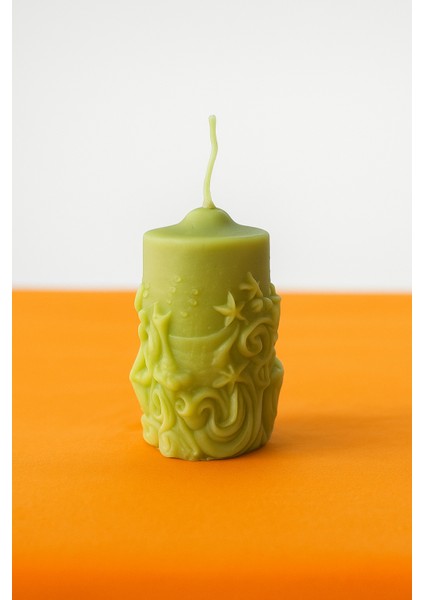 Elyapımı Deniz Yıldızı Dekoratif Hediyelik Mum