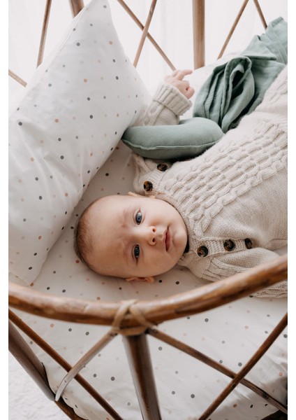 Park Yatak Nevresim Takımı (80X110) | Green Dots indirimleri