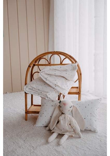 Park Yatak Nevresim Takımı (80X110) | Green Dots