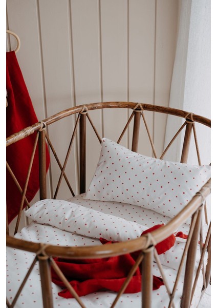 Park Yatak Nevresim Takımı (80X110) | Red Dots