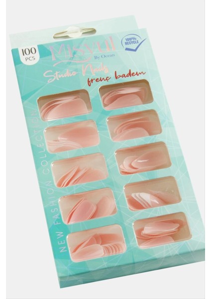 Misyul Küt Takma Tırnak 100 Adet