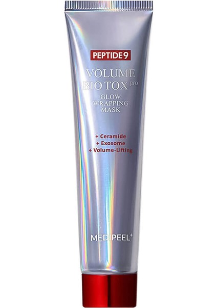 Medıpeel Peptide 9 Volume Bio Tox Glow Wrapping Mask 70 ml Parlak Ciltler Için Peptitli Film Maskesi