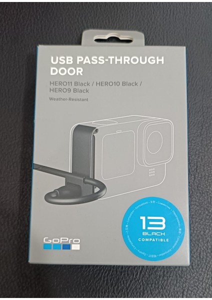 Aksiyon Kamera Aksesuarı USB Geçiş Kapısı , Hero9, HERO10 + HERO11 Için Harici Güç Pil Kapağı , Gopro USB Geçiş Kapısı modelleri