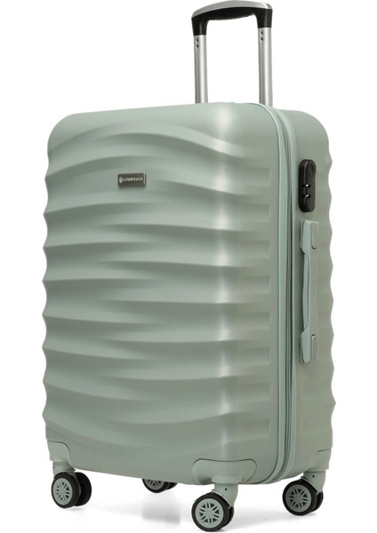 Newyork -O Abs 5pr A Yesıl Unisex Orta Boy Valiz fiyatları