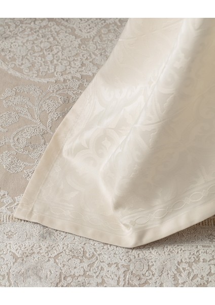 Pradines Masa Örtüsü - Bej - 160X230 cm fırsatları