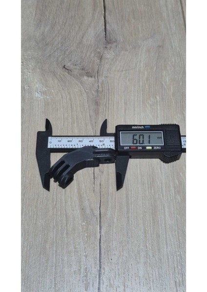 Gopro Uzatma Aparatı 6 cm 45 Derece Düz