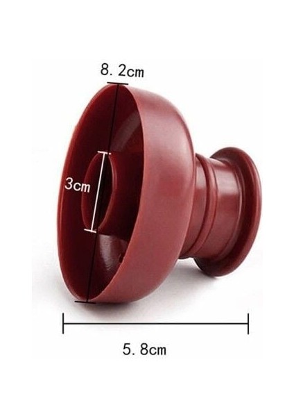 Yuvarlak Donut Kek Hamur Kesici Kalıp fırsatları