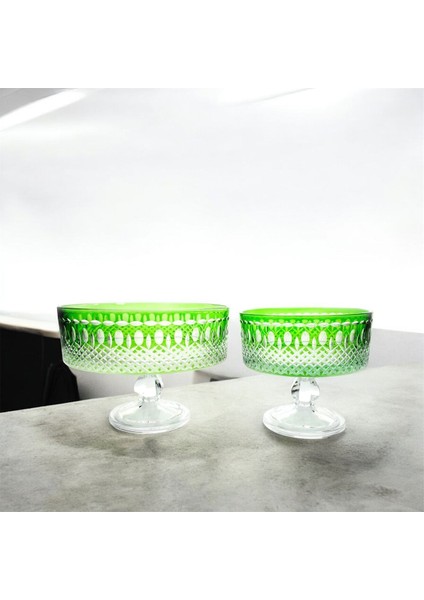 25CM ve 19CM Lüks Ayaklı Meyvelik Çiftli 2 Adet modelleri