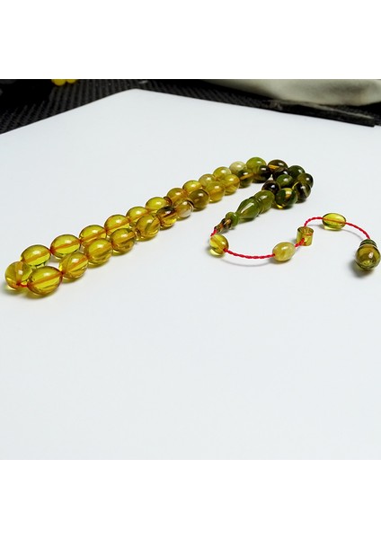 Renk Süzmesi Ateş Kehribarı Tesbih modelleri