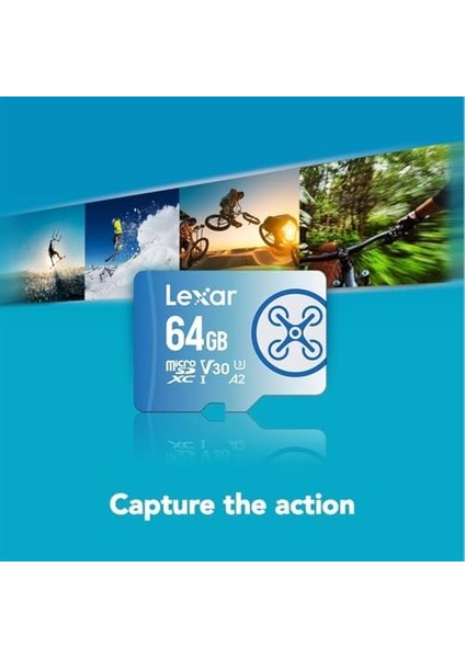 64GB Fly -Performance 1066X Microsdxc™ Uhs-I, Up To 160MB/S Read 60MB/S Write C10 A2 V30 U3 modelleri