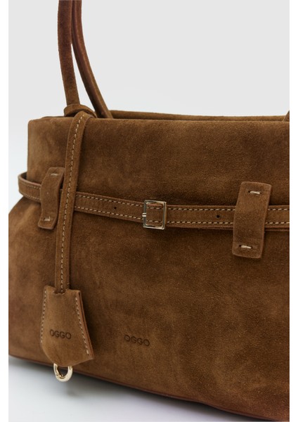 Suvea Vizon Süet Hakiki Deri Omuz Çantası indirimleri