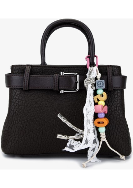 Kadın Suni Deri Kahverengi Omuz Çanta 921 27091 Bn Cnt SK25-26 Kahve