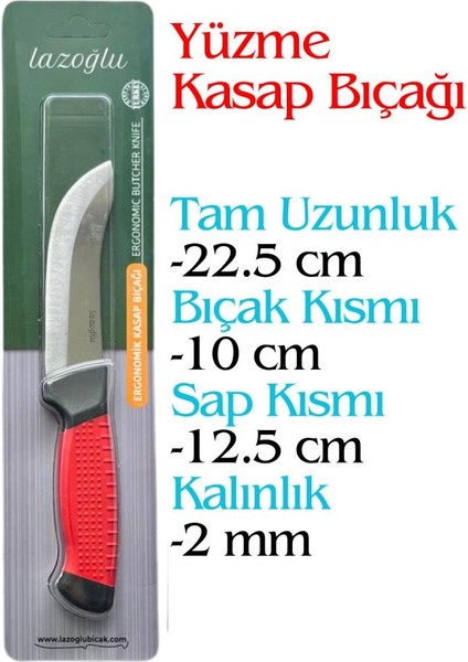 4 Parça Kurban Bıçak Seti Profesyonel Kasap Bıçağı Sıyırma Yüzme Masat fırsatları