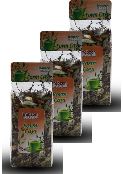 Doğal Bitki Karışımlı Form Çayı 3X110 gr
