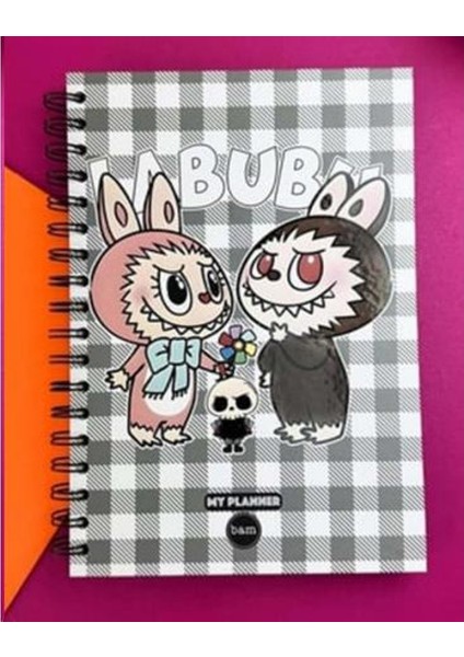 Bam 1313 Labubu Seri 1 Tasarımlı Konuşan Ajanda