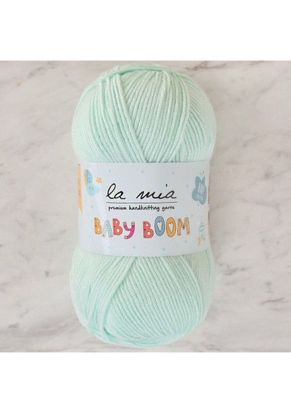 La Mia Baby Boom Bebe Yeşili El Örgü Ipi - 1443 - 34131