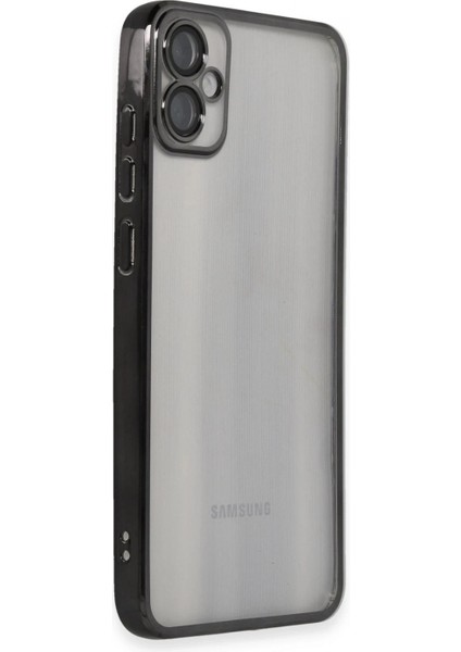 Samsung Galaxy A05 Kılıf Razer Lensli Silikon - Siyah (K95) fiyatları