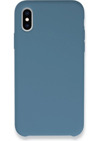 CPT16 iPhone Xs Max Kılıf Lansman Legant Silikon - Açık Mavi