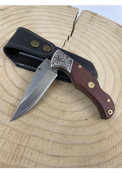 Özel Gravür Işlemeli N690 Çelik Sırttan Kilitli Çakı Kamp ve Doğa Bıçağı Erkekler Için Hediye fiyatları