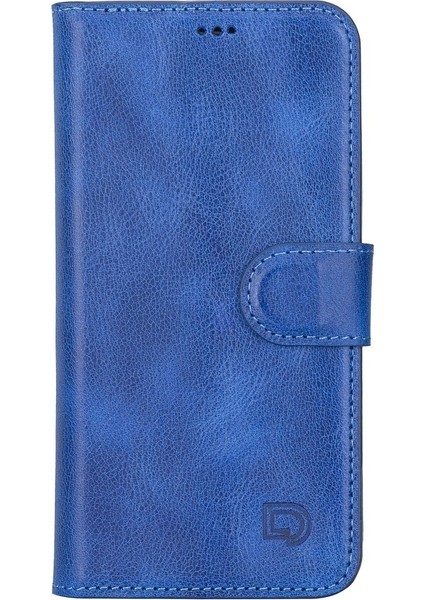 Apple iPhone 12 Pro Uyumlu Deri Cüzdanlı Kılıf Okyanus Mavi fiyatları