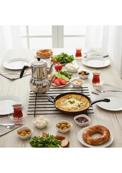 Çok Amaçlı Isıya Dayanıklı Metal Tencere, Tava, Tepsi ve Çaydanlık Altlığı (Nihale) fiyatları