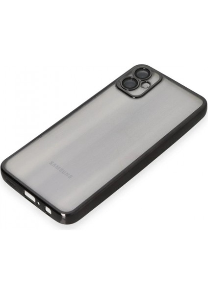 Samsung Galaxy A05 Kılıf Razer Lensli Silikon - Siyah (K95) fırsatları