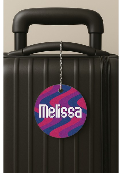 Kişiye Özel Isim Soyisim Kelime Yazılı Pleksi Bavul Etiketi Valiz Etiketi Isim 31