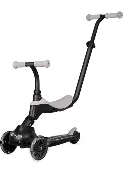 Funride 5in1 Işıklı Scooter-Bej