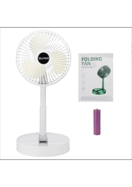 Katlanır Teleskopik Zemin Fanı Yaz Sessiz Öğrenci Masaüstü Fan USB Şarj Edilebilir Taşınabilir Ev Mini Hava Soğutucu fiyatları