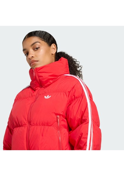 Adicolor Cropped Synthetic Down Kadın Mont