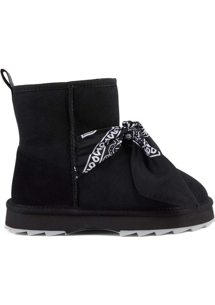 Sharky Mini Bandana Kadın Siyah Bot