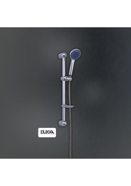 Latte 600 Sürgülü Duş Seti Krom D.240.6