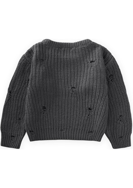 Selanik Triko Kazak 2-8 Yaş Antrasit fiyatları