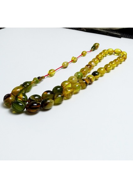 Renk Süzmesi Bol Hareli Ateş Kehribarı Tesbih fiyatları