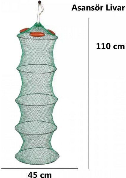 Şamandıralı Ip Livar 110CM x 45CM Asansör Livar HG241