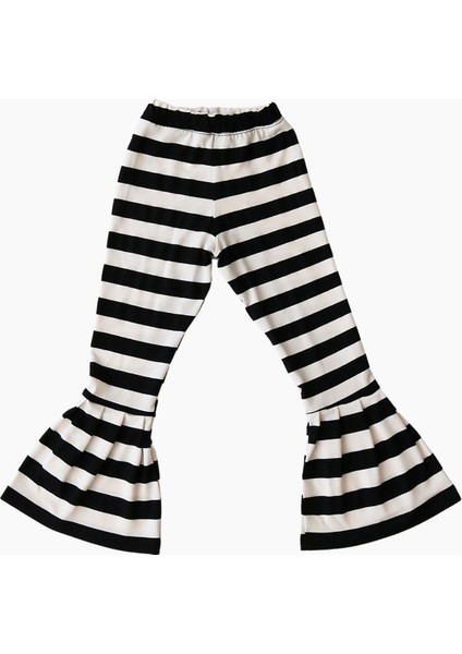 KIZ ÇOCUK ÇİZGİLİ TAYT / LACİVERT fırsatları