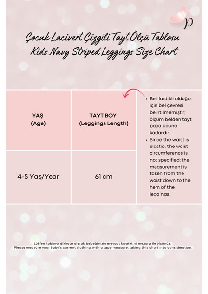 KIZ ÇOCUK ÇİZGİLİ TAYT / LACİVERT indirimleri