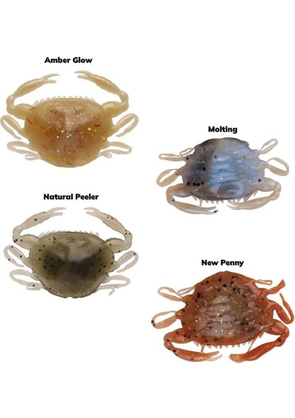 Gulp Peeler Crab Lrf Silikon Yengeç Molting-5 cm