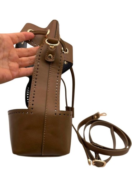 Torba Model Çanta Yapım Aparatı Vizon Renk Light Gold Metalli modelleri