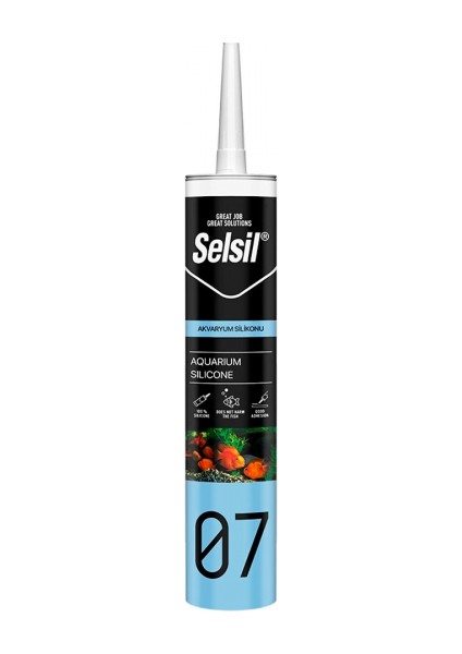 Selsil 05 Mutfak ve Banyo Silikonu Şeffaf 280ML (5324)