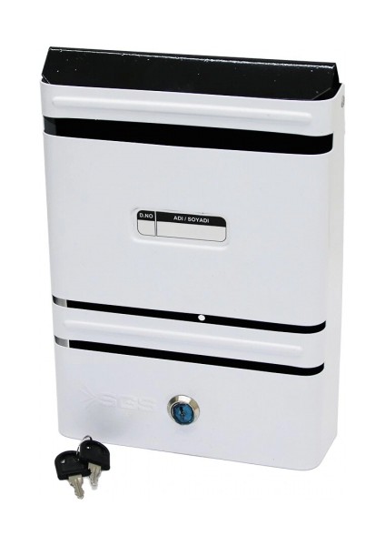 Metal Beyaz Posta Kutusu (5324)