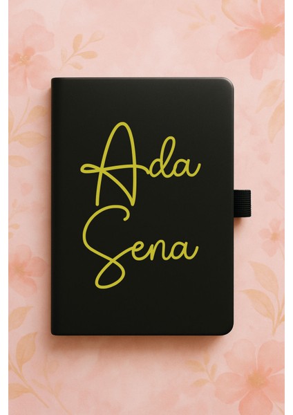 Kişiye Özel Isim Ad Yazılı Tarihsiz Termo Defter - Model 6