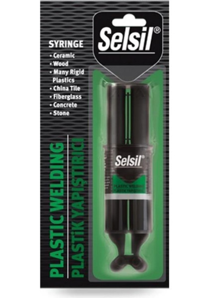 bulurum selsil enjektör tip plastik yapıştırıcı 28 gr