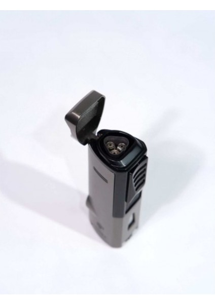 CCM0680 3 Jet Alevli Metal Çakmak - Rüzgâra Dayanıklı Premium Model modelleri