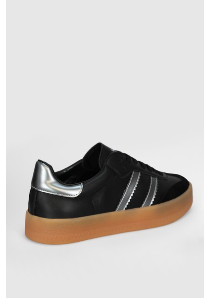 Davıd Erkek Deri Sneaker Ayakkabı Siyah modelleri