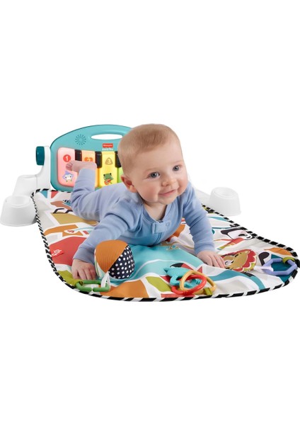 Fisher Price Sesli ve Işıklı Neşeli Hayvanlar Piyanolu Oyun Halısı HWY49 fiyatları