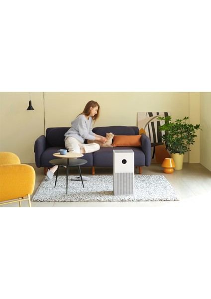 Dokunmatik Ekran, Hepa Filtreli Çift Teknolojili, Akıllı Hava Temizleyici, 43M2 Alan Etkili fırsatları